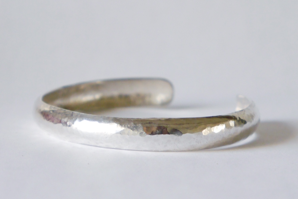 再販★打ち出し★Simple silver bangle★シンプル★シルバー★バングル