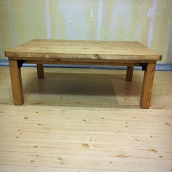 折りたたみ こたつテーブルL 105cm×75cm コタツ 収納 シンプル 北欧 カントリー おしゃれ 炬燵 2枚目の画像