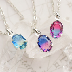 glass jewel ネックレス 要カラー選択 1枚目の画像