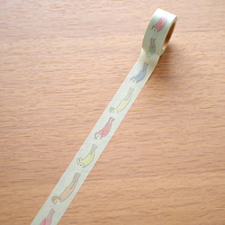 ルルさんがとんでくる マスキングテープ 2枚目の画像