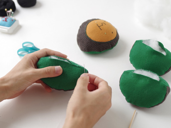 ルルさんのかぼちゃ 製作キット 6枚目の画像