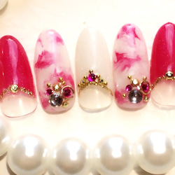 ♡タイダイとニットの大人ネイル♡ ネイルチップ　ハンドメイド ♡タイダイとニットの大人ネイル♡ ネイルチップ ハンドメイド