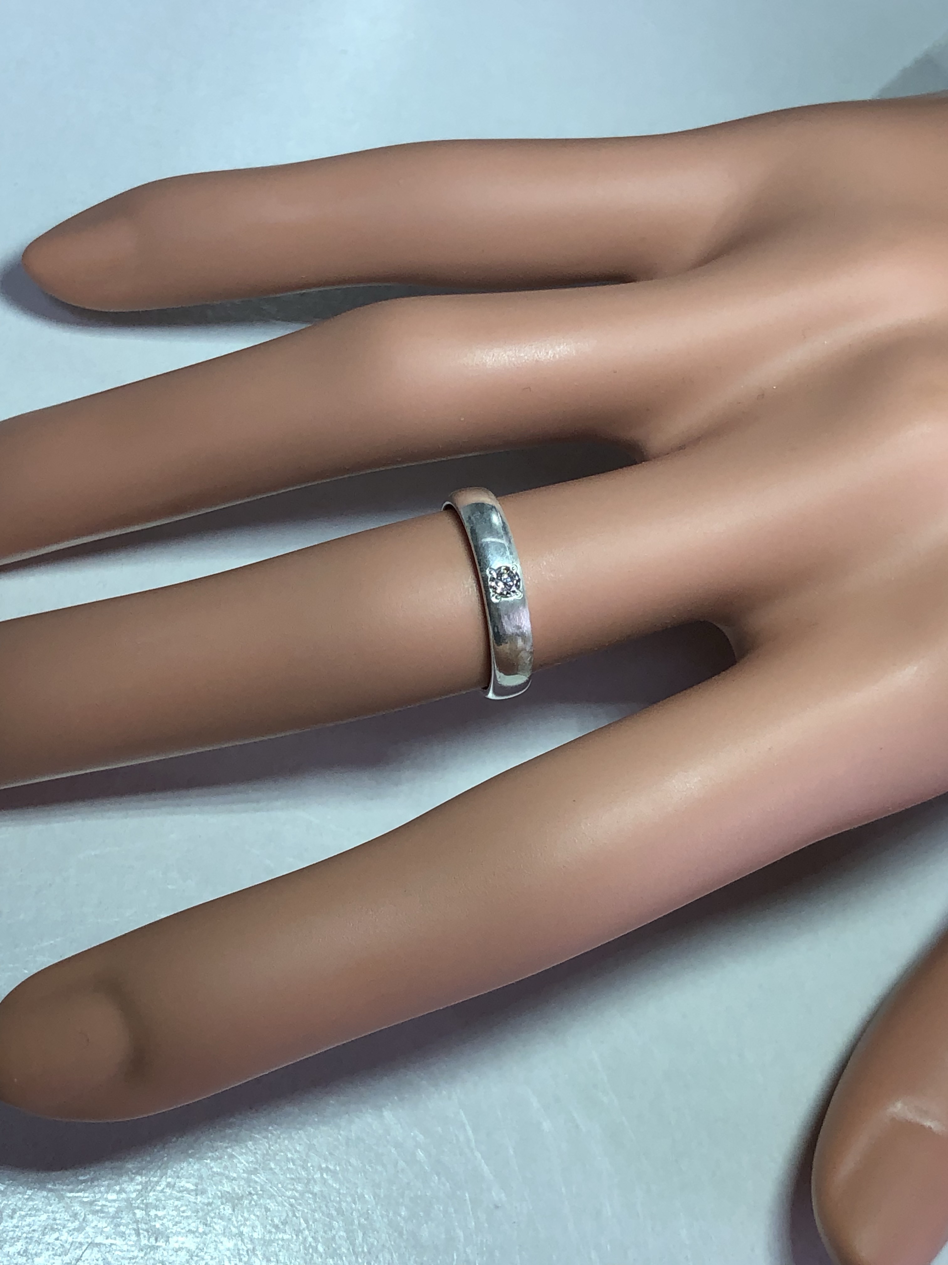 ☆SO☆天然ダイヤモンドリング（シャンパンカラー）