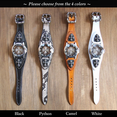 本革 メンズ 腕時計 レザー ブレスウォッチ イタリアンレザー