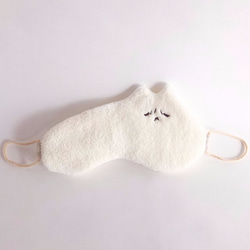 【アイマスク-みーこ不満顔】 2枚目の画像