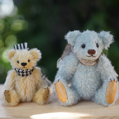 ミニテディベア カスタード その他人形 Teddy bear Kao. 通販