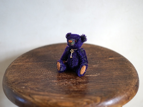 Mini Teddybear Purple 第1張的照片