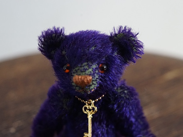 Mini Teddybear Purple 第2張的照片