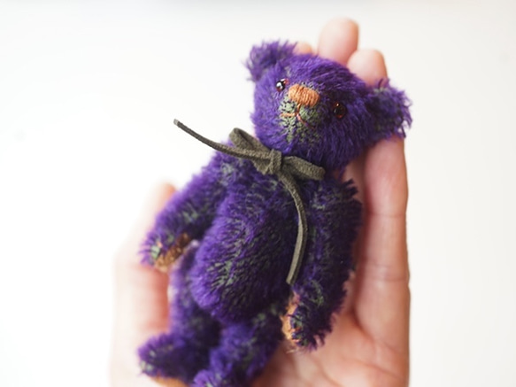 Mini Teddybear Purple 第5張的照片