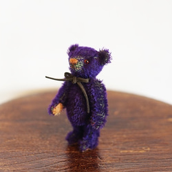 Mini Teddybear Purple 第4張的照片