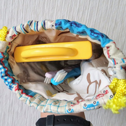 【入園・入学 送料無料】カトラリー巾着袋 3枚目の画像