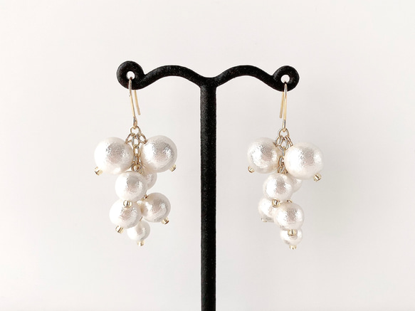 Cotton berry / Pierce, Earrings 3枚目の画像