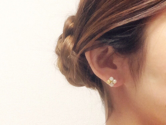 Elegant office / Earrings 4枚目の画像