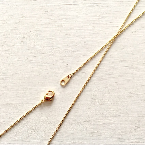 ツイスト模様のサークルネックレス ネックレス・ペンダント