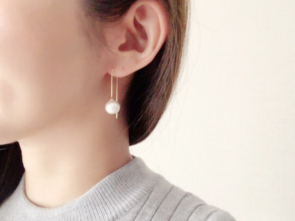 Pearl bonbon pierce 3枚目の画像