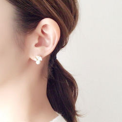 ⚫︎Sale : Refined -pearl- / Pierce, Earrings 3枚目の画像