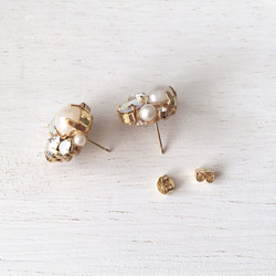 For you *Pearl / Pierce, Earrings 2枚目の画像