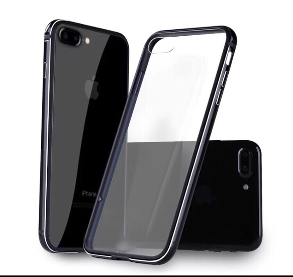 iPhone7ケース 人気 シリコン  アルミ 二重保護 5枚目の画像