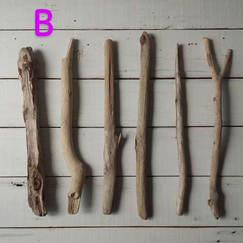 30～40cm 6本セット (A.Dは売り切れました！)流木素材 