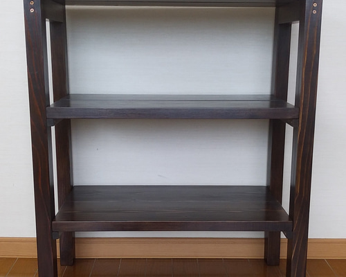 流木棚4段、ハンドメイド、取り外し自在