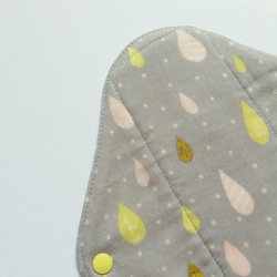 布ナプキン Msize メガネフレンチブルドッグ柄 アンティークミント 5枚目の画像