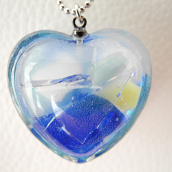 LOCK UP's pendant blue glass 1枚目の画像