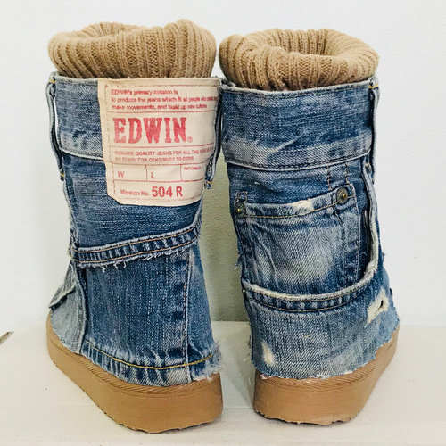 ☆専用ページ☆フルオーダーデニムリメイクブーツ ブーツ ☆B.B.R-D