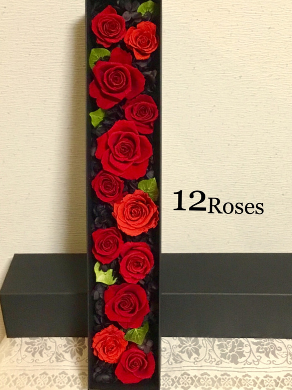 幸せの 12 Roses　真紅(受注品) 1枚目の画像