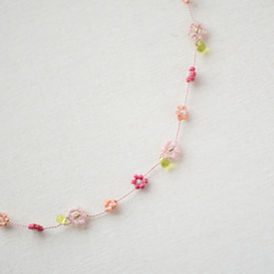 daisy anklet Pink【free size】 第2張的照片