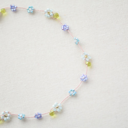 daisy anklet light green　【free size】 第3張的照片