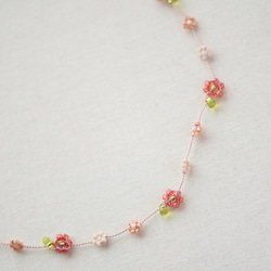 daisy anklet red 【free size】 第2張的照片