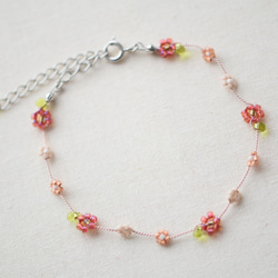 daisy anklet red 【free size】 第3張的照片
