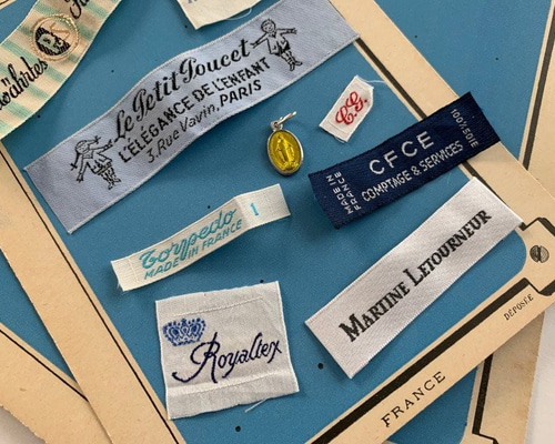 406    ＊アンティーク少女    布タグ 406 ＊アンティーク少女 布タグ