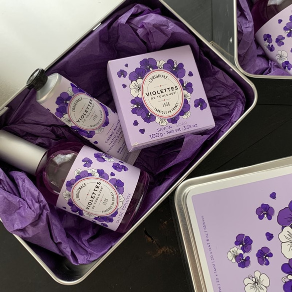 Berdoues violette set+handcreem　スミレの香水セット 1枚目の画像
