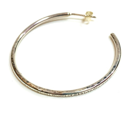 Simples フープピアスシルバー 5枚目の画像