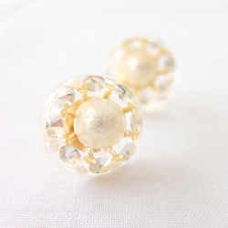◆再販◆cotton　pearl　 pierce【14kgf】 1枚目の画像