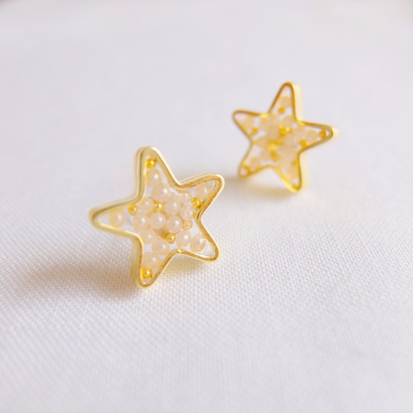 star　pierce【14kgf】 1枚目の画像