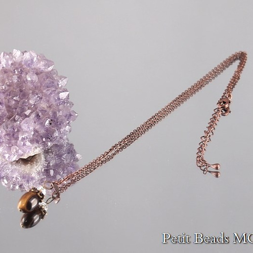 Creema限定」願いが叶う？実りの秋の贈り物～タイガーアイのどんぐり