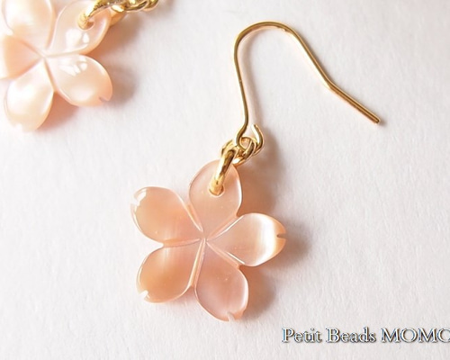 ♡ハンドメイド♡ビジューピアスイヤリング№103桜バージョン ♡ハンドメイド♡ビジューピアスイヤリング№103桜バージョン