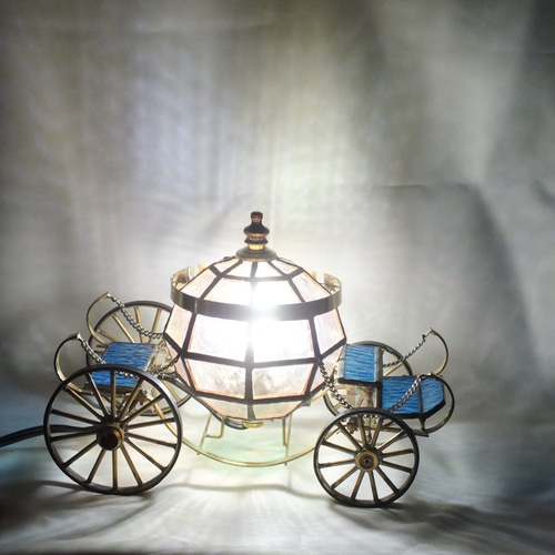 シンデレラのカボチャの馬車　ver．2；クリスタル４　ＬＥＤランプ シンデレラのカボチャの馬車 ver．2；クリスタル4 LEDランプ