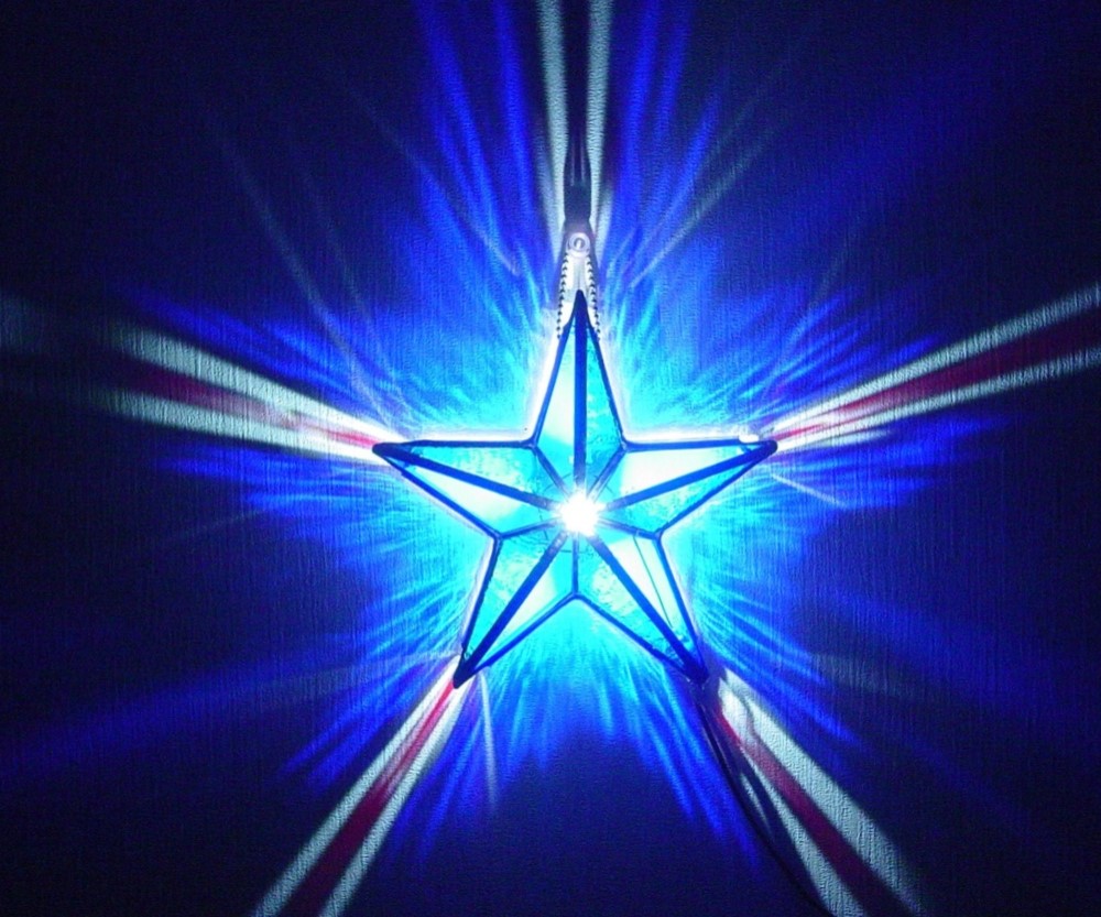★星×星★（ステンドグラス、壁掛け）