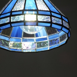 フェルメールブルーのペンダントライト（コバルトブルー）　ＬＥＤフィラメント電球付き 7枚目の画像