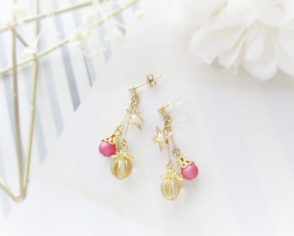 *3555*☆。Ornament。☆earring／pierce 4枚目の画像