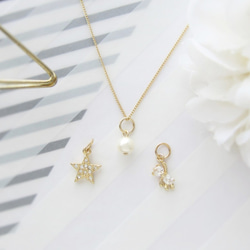4Way☆トリプルチャームネックレス*3625* ネックレス