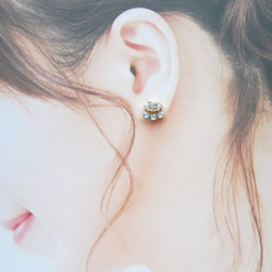 Crystal bijou earring／pierce*3818* 5枚目の画像