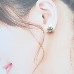 Crystal bijou earring／pierce*3818* 10枚目の画像