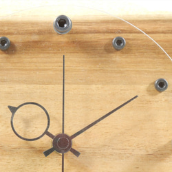 犬形時計　ウェルシュ・コーギー【木製（アカシア集成材）】（置き・掛け兼用） 10枚目の画像