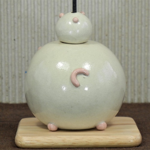 ぶたのアロマディフューザー【陶器 信楽】No.1 ディフューザー・アロマ