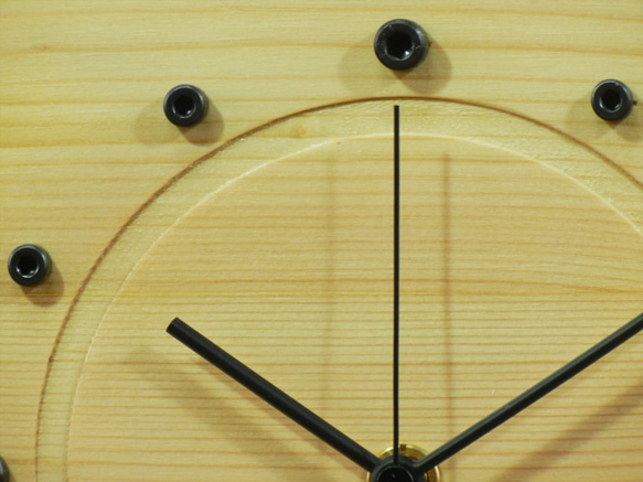 犬形時計　アメリカンコッカースパニエル【木製】（置き・掛け兼用） 7枚目の画像