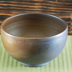 抹茶茶碗ーtea bowlー【金華焼締め】 2枚目の画像